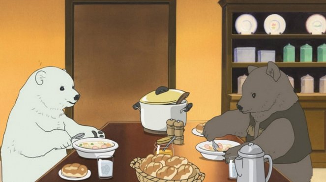 Širokuma Café - Les Passe-temps de Manchot – Amis d’enfance - Film