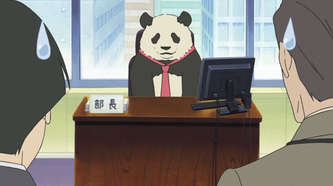 Širokuma Café - Panda-kun no ataraší baito / Soratobu Penguin-san - Van film