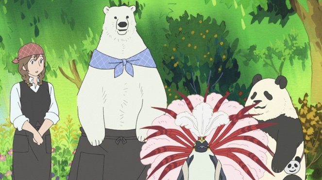 Širokuma Café - Panda-kun no ataraší baito / Soratobu Penguin-san - Van film