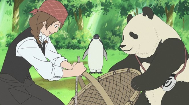 Širokuma Café - Panda-kun no ataraší baito / Soratobu Penguin-san - Filmfotos