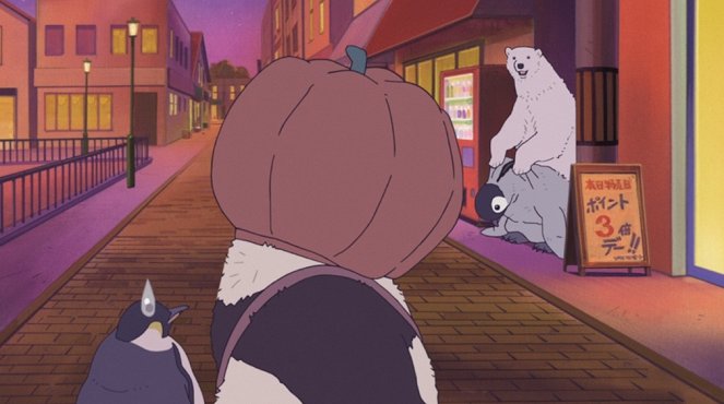 Širokuma Café - Halloween / Llama day - Do filme