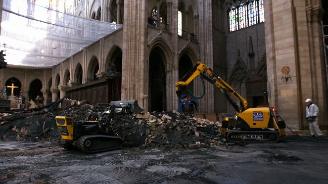 Záchrana katedrály Notre Dame - Z filmu