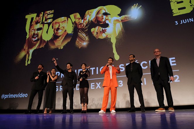 The Boys - Season 3 - Z imprez - The Boys season 3 Special Screening in Paris - Jensen Ackles, Claudia Doumit, Tomer Capone, Karen Fukuhara, Chace Crawford, Antony Starr, Eric Kripke