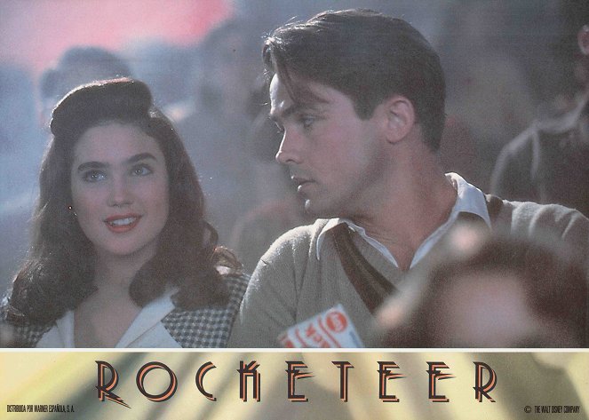 Les Aventures de Rocketeer - Cartes de lobby - Jennifer Connelly, Billy Campbell