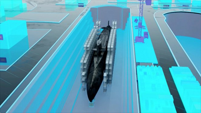 Dekonstrukce jaderné ponorky - Z filmu