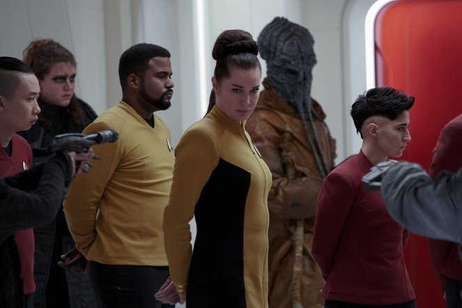 Star Trek: Strange New Worlds - Filmfotos - Rebecca Romijn, Melissa Navia