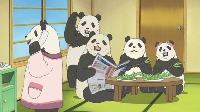 Širokuma Café - Panda corner no contest / Baisenši Masaki / Panda corner no kikaku - De la película