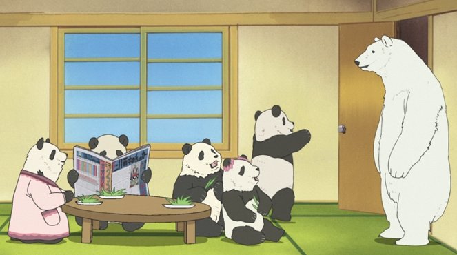 Širokuma Café - Panda corner no contest / Baisenši Masaki / Panda corner no kikaku - De la película