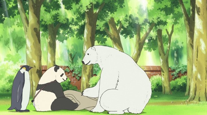 Širokuma Café - Hammock no umi / Panda-Mama no dardening - Do filme