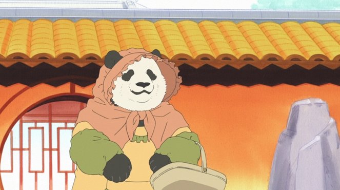 Širokuma Café - Hammock no umi / Panda-Mama no dardening - Do filme