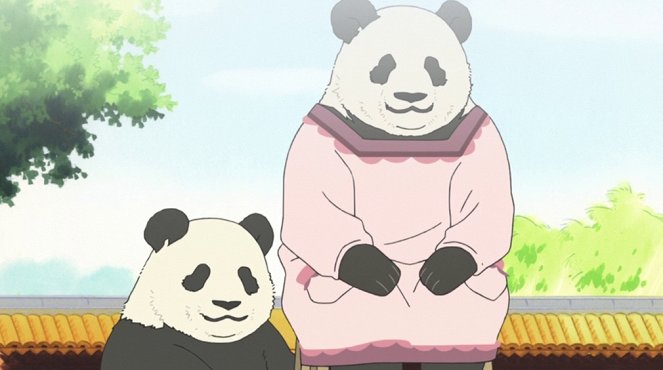 Širokuma Café - Hammock no umi / Panda-Mama no dardening - De la película