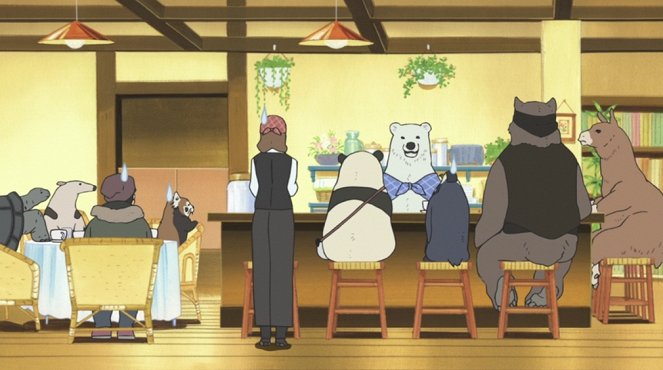 Širokuma Café - Dadžare café / Coffee no oišisa no himicu / Džókin-san to Rama-san to Rin Rin - Van film