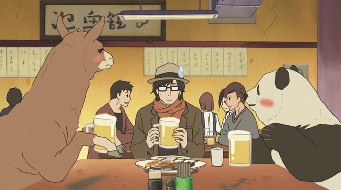 Širokuma Café - Dadžare café / Coffee no oišisa no himicu / Džókin-san to Rama-san to Rin Rin - Z filmu