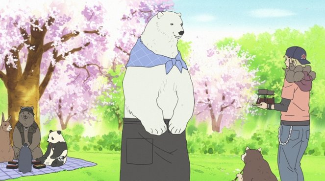 Širokuma Café - Les Secrets de Manchot – Admirer les fleurs de cerisier au printemps - Film
