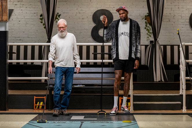 David Letterman: A következő vendégemet nem kell bemutatni - Kevin Durant - Filmfotók