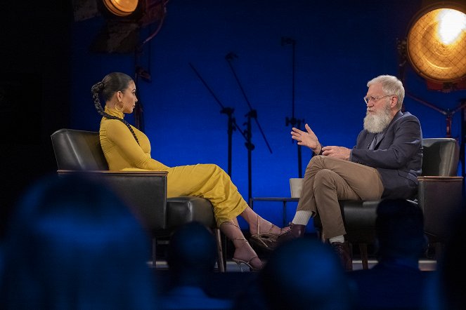 David Letterman: A következő vendégemet nem kell bemutatni - Kim Kardashian West - Filmfotók