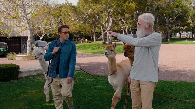 David Letterman: Mého dalšího hosta nemusím představovat - Robert Downey Jr. - Z filmu