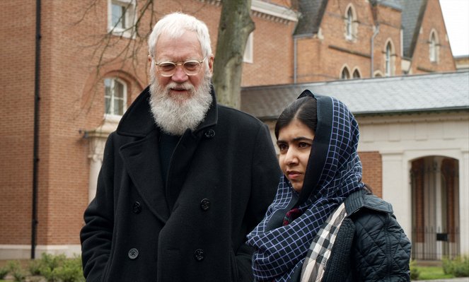 No necesitan presentación con David Letterman - Malala Yousafzai - De la película