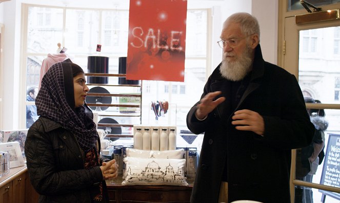 David Letterman: Mého dalšího hosta nemusím představovat - Malala Yousafzai - Z filmu