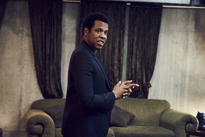 No necesitan presentación con David Letterman - Jay-Z - Del rodaje