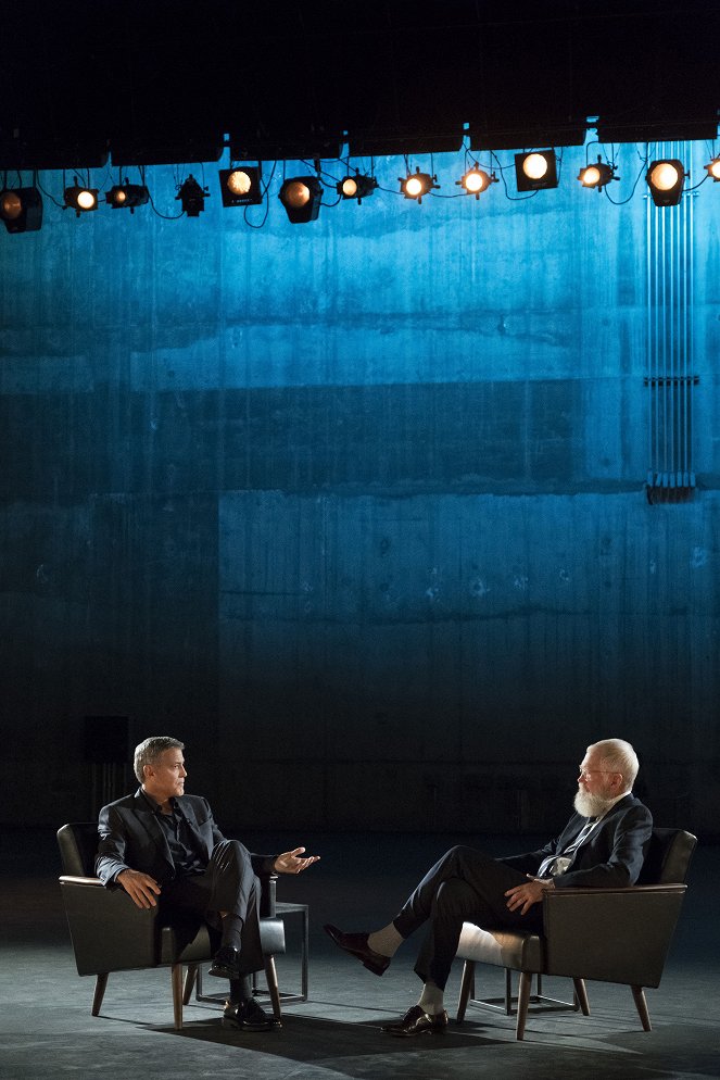 No necesitan presentación con David Letterman - George Clooney - De la película
