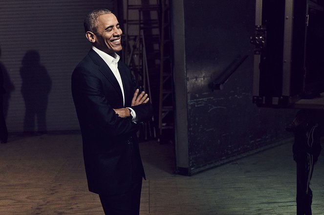 David Letterman: A következő vendégemet nem kell bemutatni - Season 1 - Barack Obama - Forgatási fotók