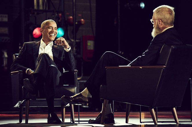 No necesitan presentación con David Letterman - Barack Obama - De la película
