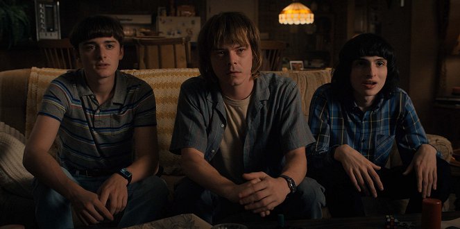 Stranger Things - Film - Noah Schnapp, Charlie Heaton, Finn Wolfhard