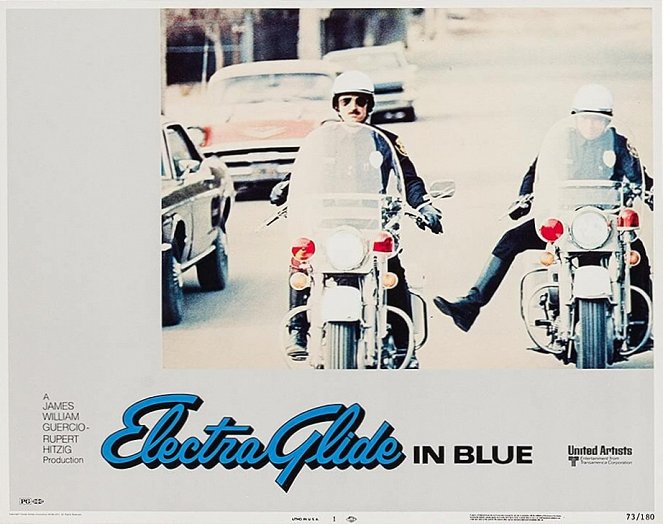 Electra Glide in Blue - Moottoripyöräpoliisi - Mainoskuvat