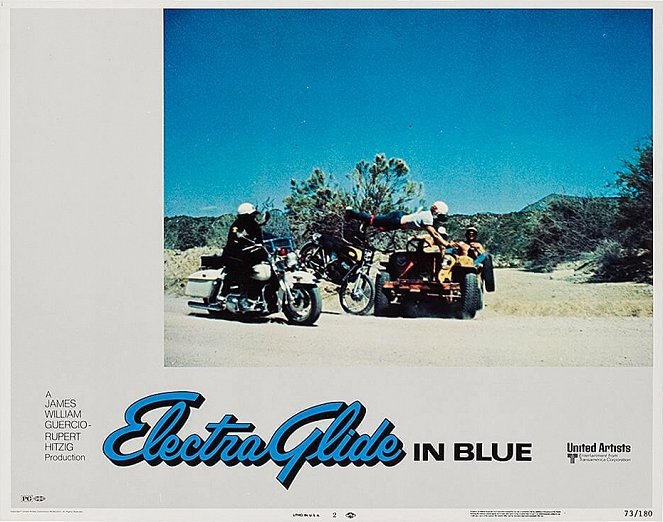 Electra Glide in Blue - Moottoripyöräpoliisi - Mainoskuvat