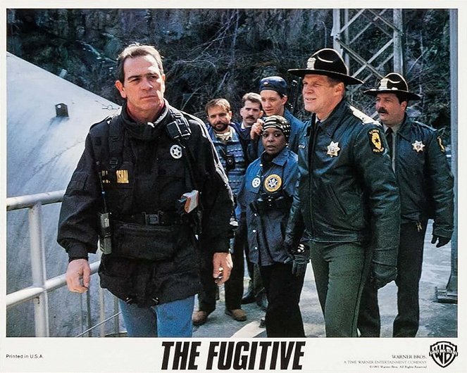 O Fugitivo - Cartões lobby - Tommy Lee Jones, Joe Pantoliano, Daniel Roebuck, Tom Wood, L. Scott Caldwell