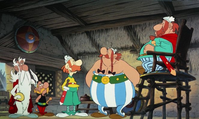 Asterix Britanniában - Filmfotók