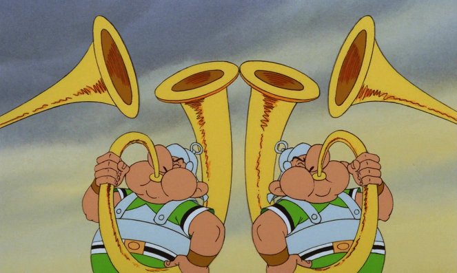 Asterix v Británii - Z filmu