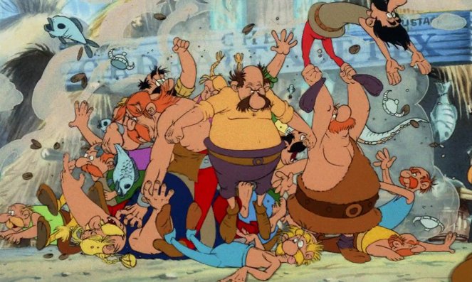 Asterix v Británii - Z filmu