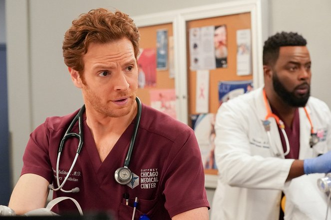 Chicago Med - What You Don't Know Can't Hurt You - Van film - Nick Gehlfuss, Guy Lockard