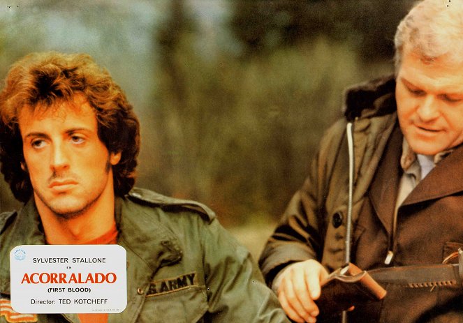 Rambo I - Lobbykarten - Sylvester Stallone, Brian Dennehy