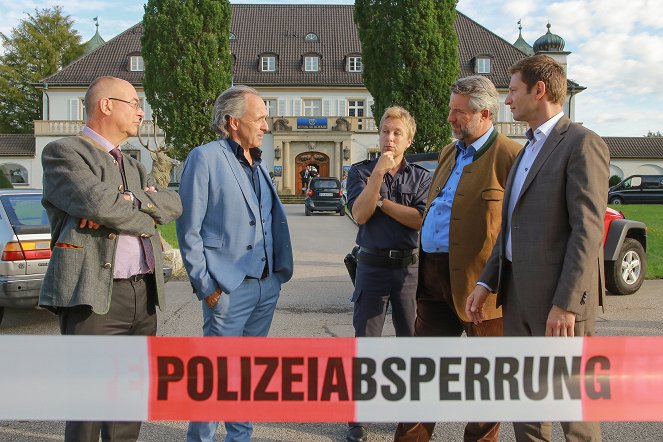 Die Rosenheim-Cops - Mord wie er im Buche steht - Filmfotos - Alexander Duda, Holger Gotha, Max Müller, Dieter Fischer, Igor Jeftić