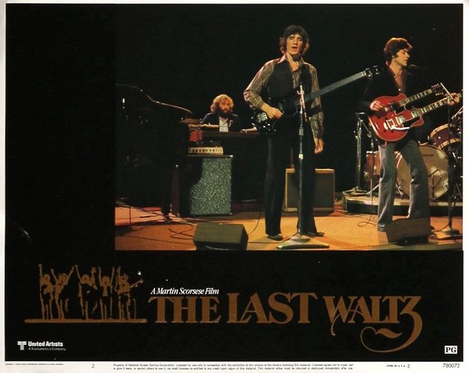 The Band in Concert - The Last Waltz - Lobby Cards