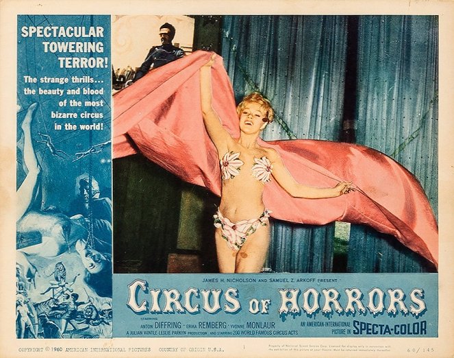 Circus of Horrors - Lobby Cards