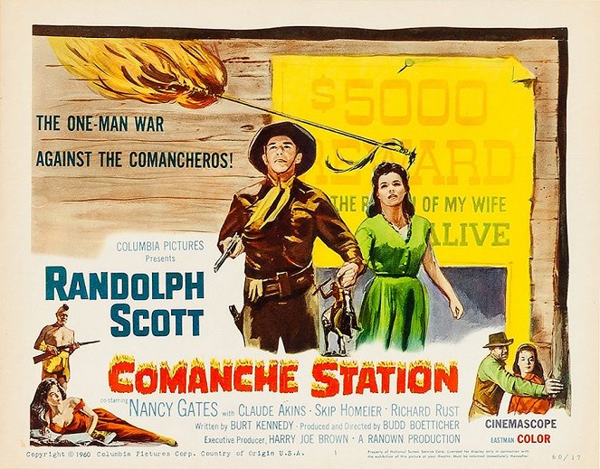 Comanche Station - Lobby Cards