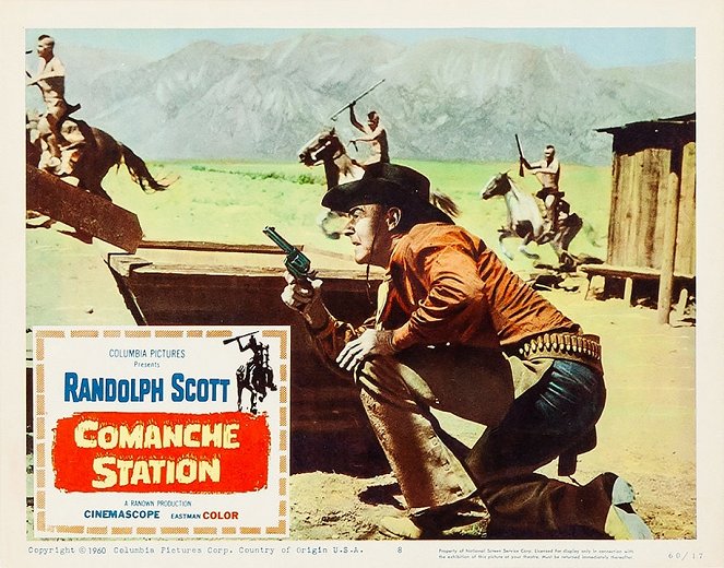 Comanche Station - Lobby Cards