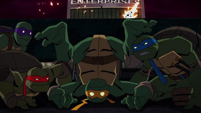 Batman vs. Teenage Mutant Ninja Turtles - Van film