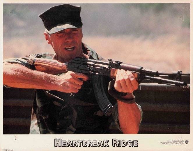 Heartbreak Ridge - Lobbykarten - Clint Eastwood