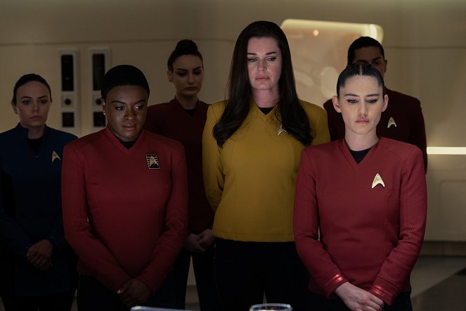 Star Trek: Strange New Worlds - Nicht jeder Verirrte verliert sich - Filmfotos - Celia Rose Gooding, Rebecca Romijn, Christina Chong