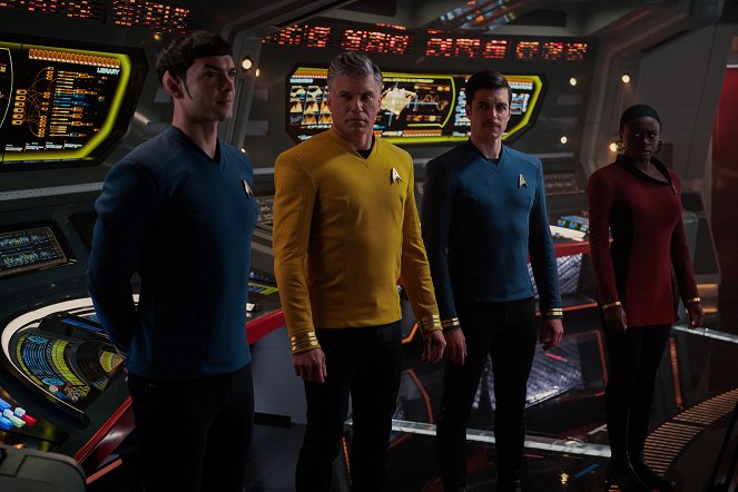 Star Trek: Neznáme svety - Kvalita milosrdenství - Z filmu - Ethan Peck, Anson Mount, Dan Jeannotte, Celia Rose Gooding