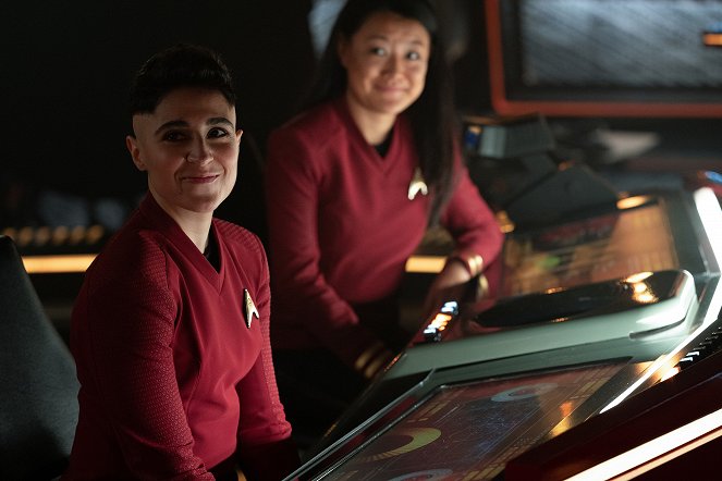 Star Trek: Podivné nové světy - Kvalita milosrdenství - Z natáčení - Melissa Navia