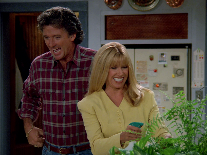 Step by Step - Season 2 - Stuck on You - Photos - Patrick Duffy, Suzanne Somers