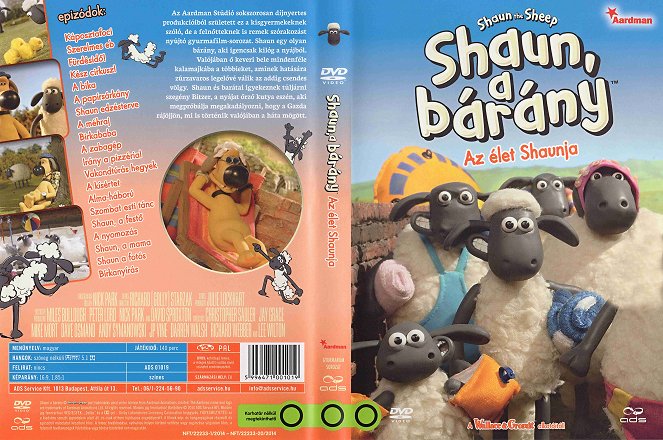 Shaun, a bárány - Borítók