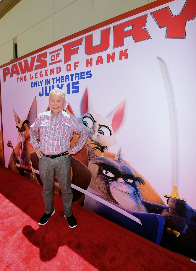 Paws of Fury: The Legend of Hank - Evenementen - "Paws of Fury" Family Day at the Paramount Pictures Studios Lot on July 10, 2022 in Los Angeles, California. - George Takei