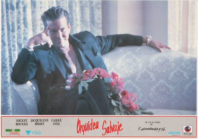 Wild Orchid - Lobby karty - Mickey Rourke